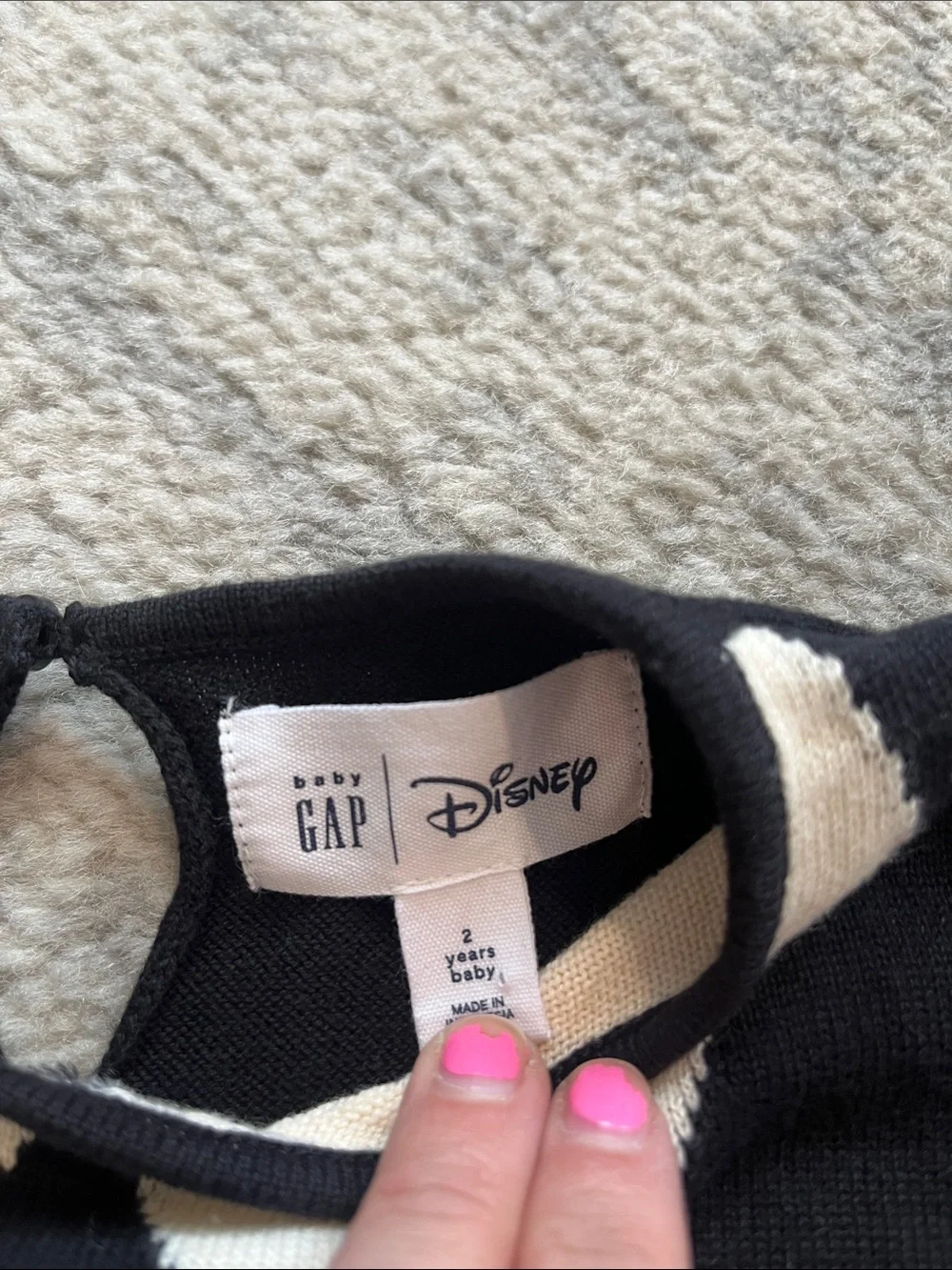GAP Disney Minnie Mouse Sweater Dress